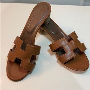 Hermes Brown Women's Shoes